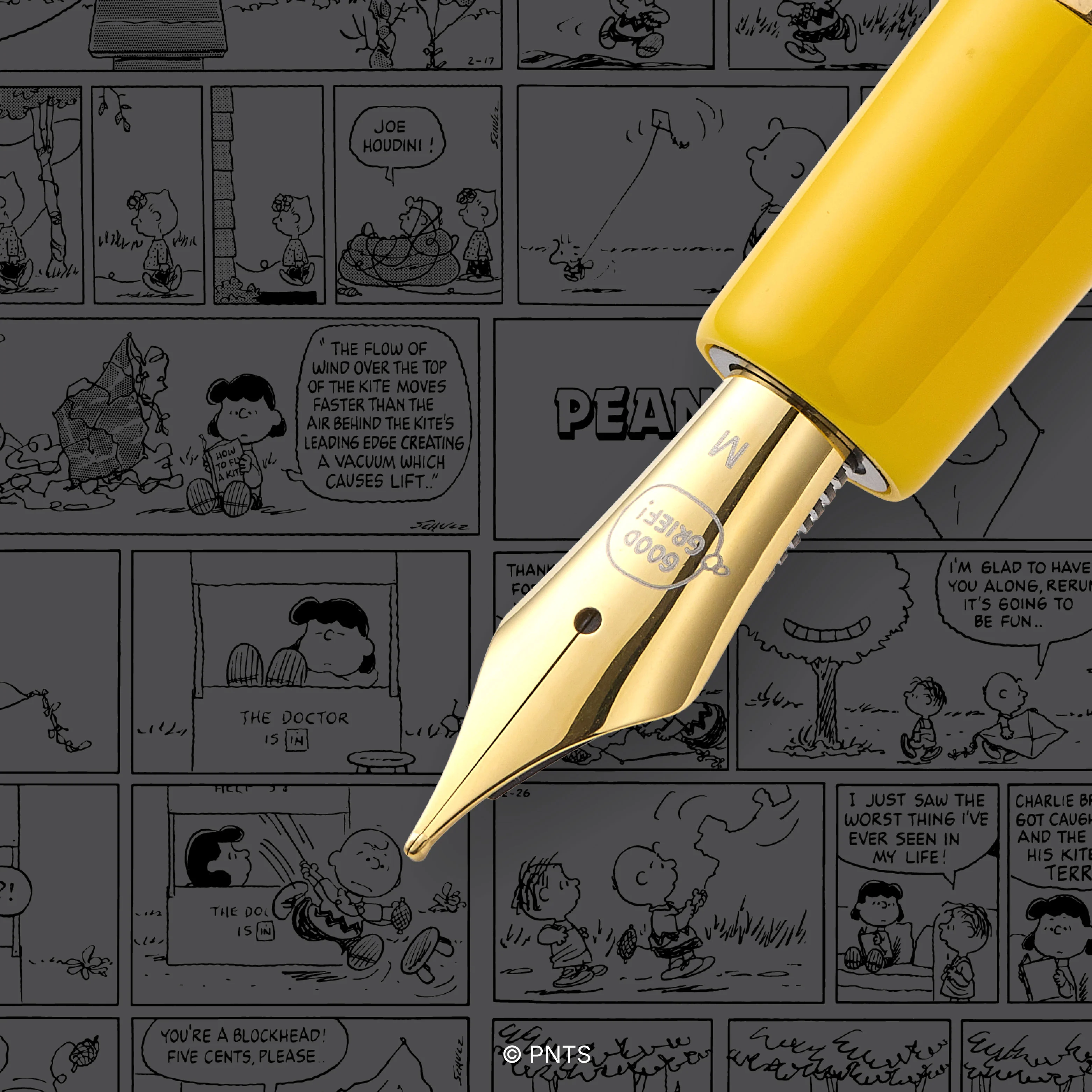 Esterbrook x Peanuts 75th Anniversary Edition Estie Fountain Pen Charlie Brown - Image 4