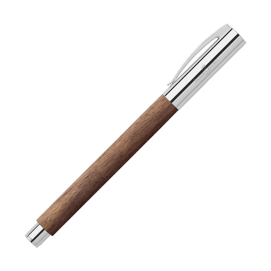 Faber-Castell Ambition Fountain Pen Walnut Wood - Image 2