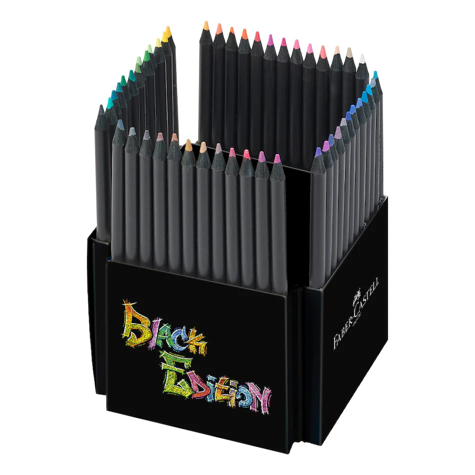 Faber-Castell Colour Pencil Black Edition Set of 50 - Image 3
