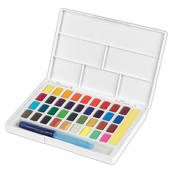 Faber-Castell Creative Studio Watercolour Pan Set of 36 - Image 2