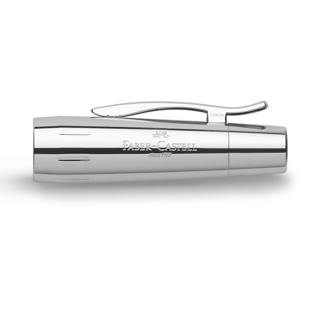 Faber-Castell e-motion Pearwood Rollerball Pen Dark Brown  - Image 2