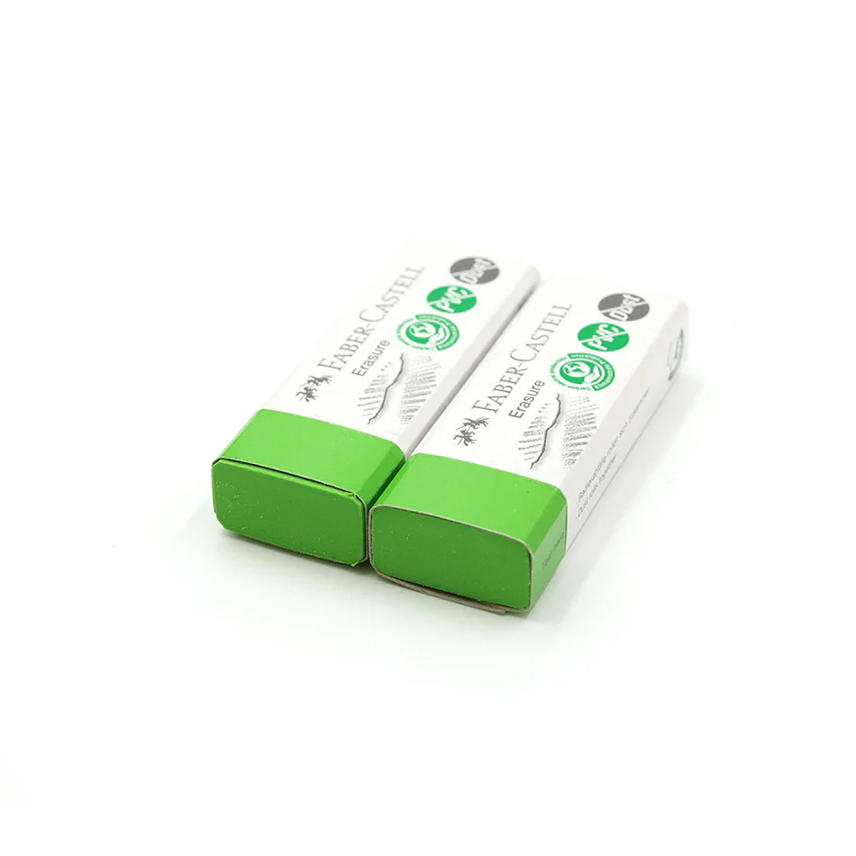 Faber-Castell Erasure Dust Free Eraser Set of 2 - Image 3