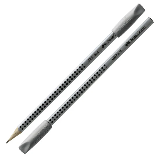 Faber-Castell Grip 2001 Eraser Cap Twin Pack - Image 2