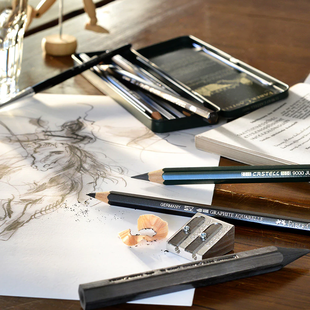 Faber-Castell Pitt Monochrome Graphite Set Small - Image 2