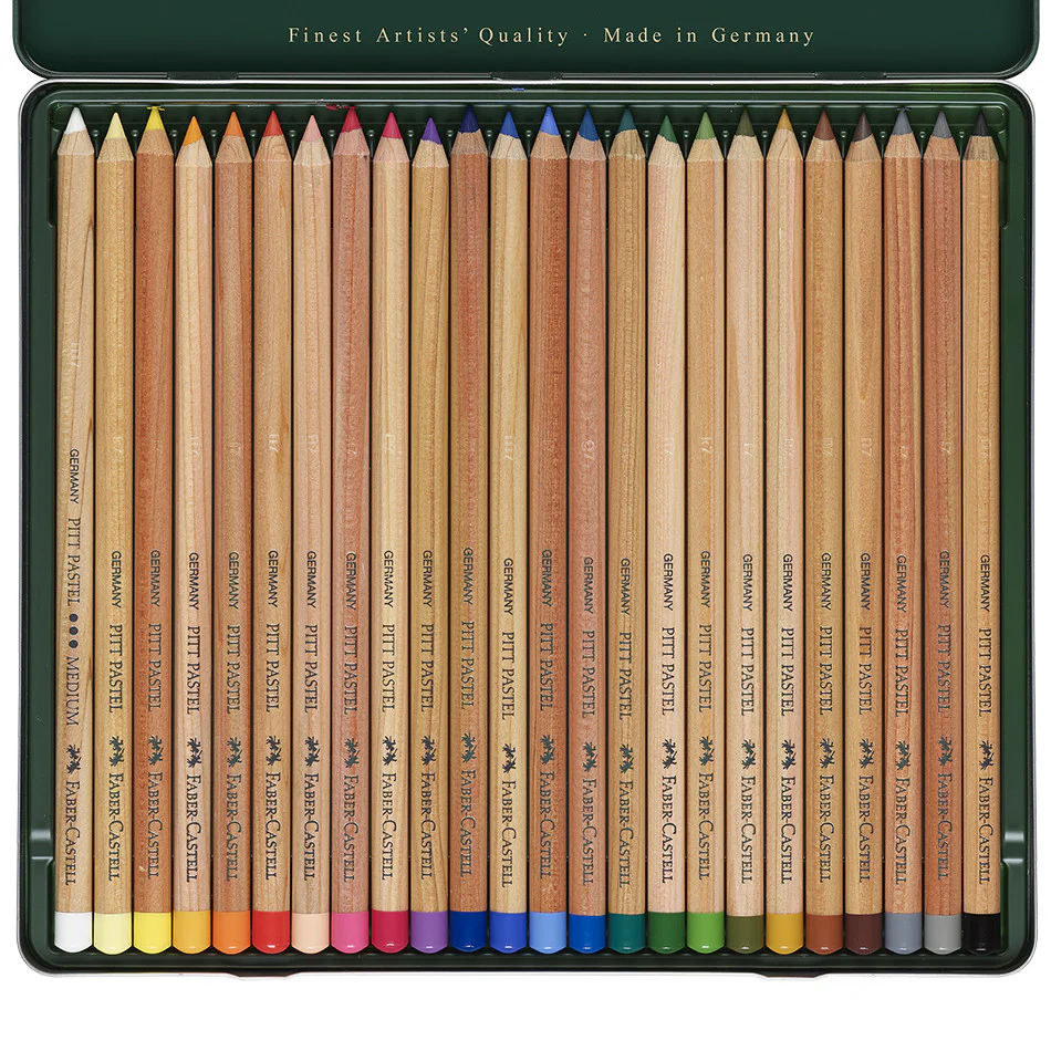 Faber-Castell Pitt Pastel Pencils Set of 24 - Image 3