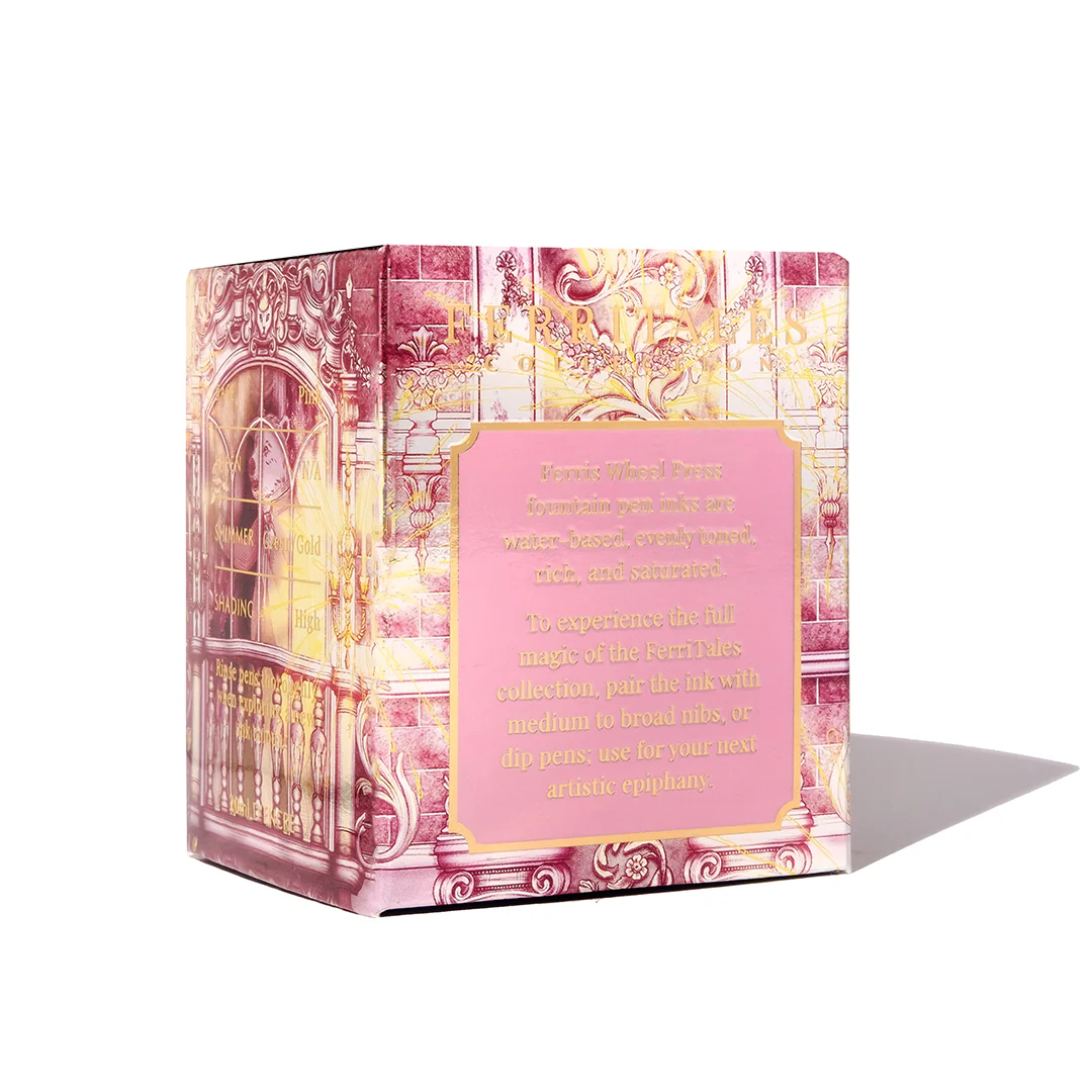 Ferris Wheel Press Ferritales Fountain Pen Ink 20ml Billowing Blush - Image 4