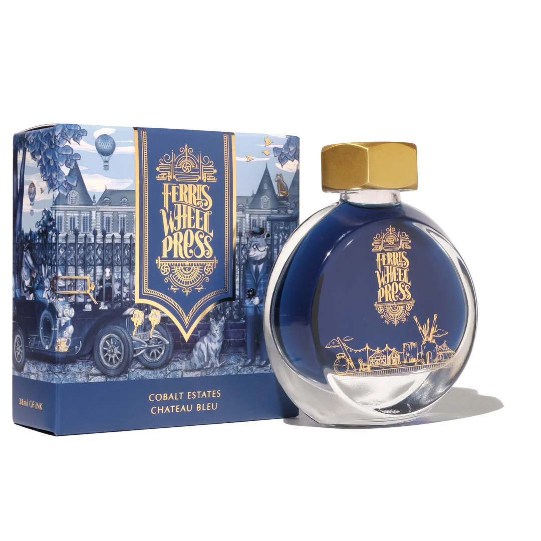 Ferris Wheel Press Fountain Pen Ink 38ml Cobalt Estates