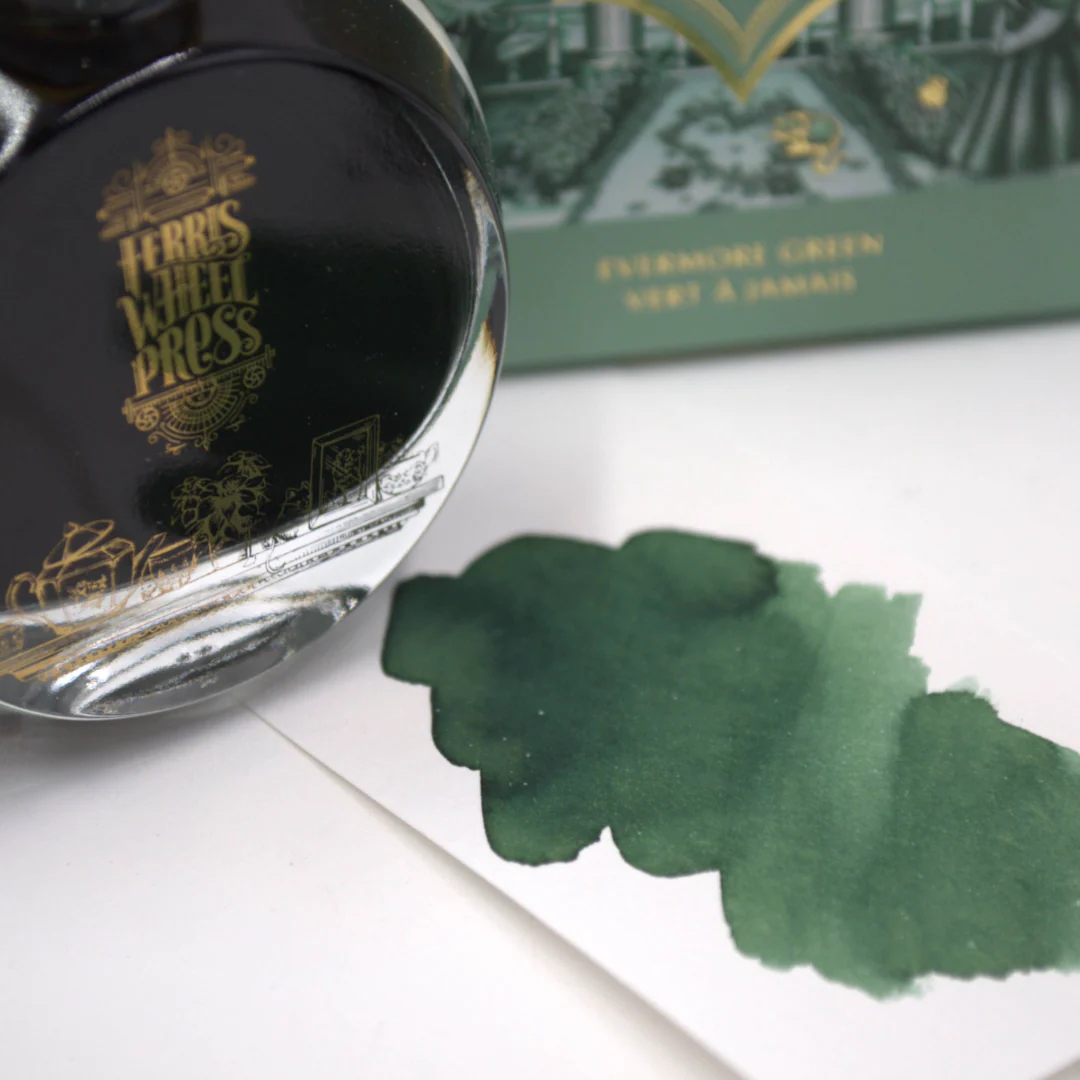 Ferris Wheel Press Fountain Pen Ink 38ml Evermore Green - Image 2