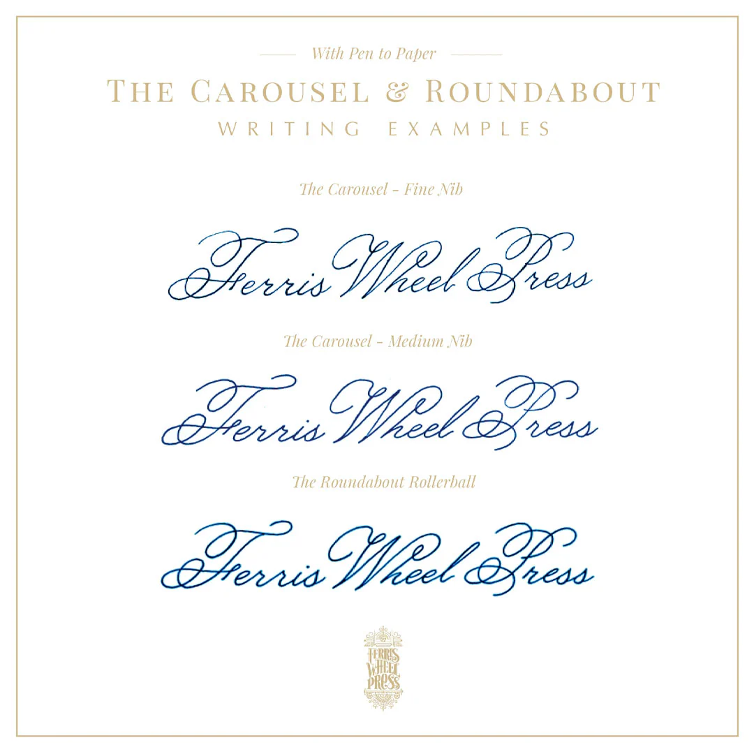Ferris Wheel Press Roundabout Rollerball Pen Granite Guardians - Image 5