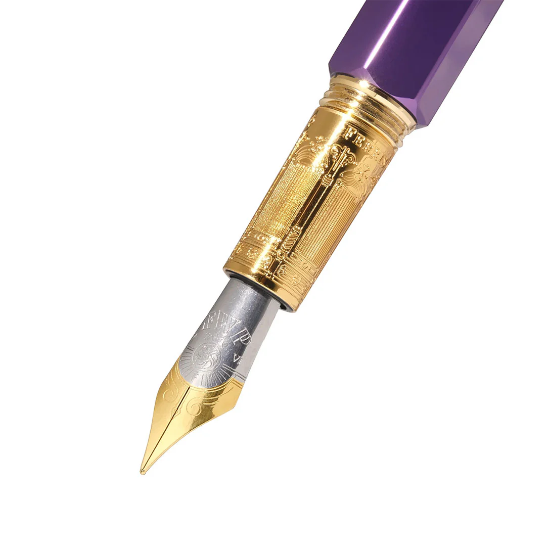 Ferris Wheel Press The Marquise Fountain Pen Aubergine - Image 2