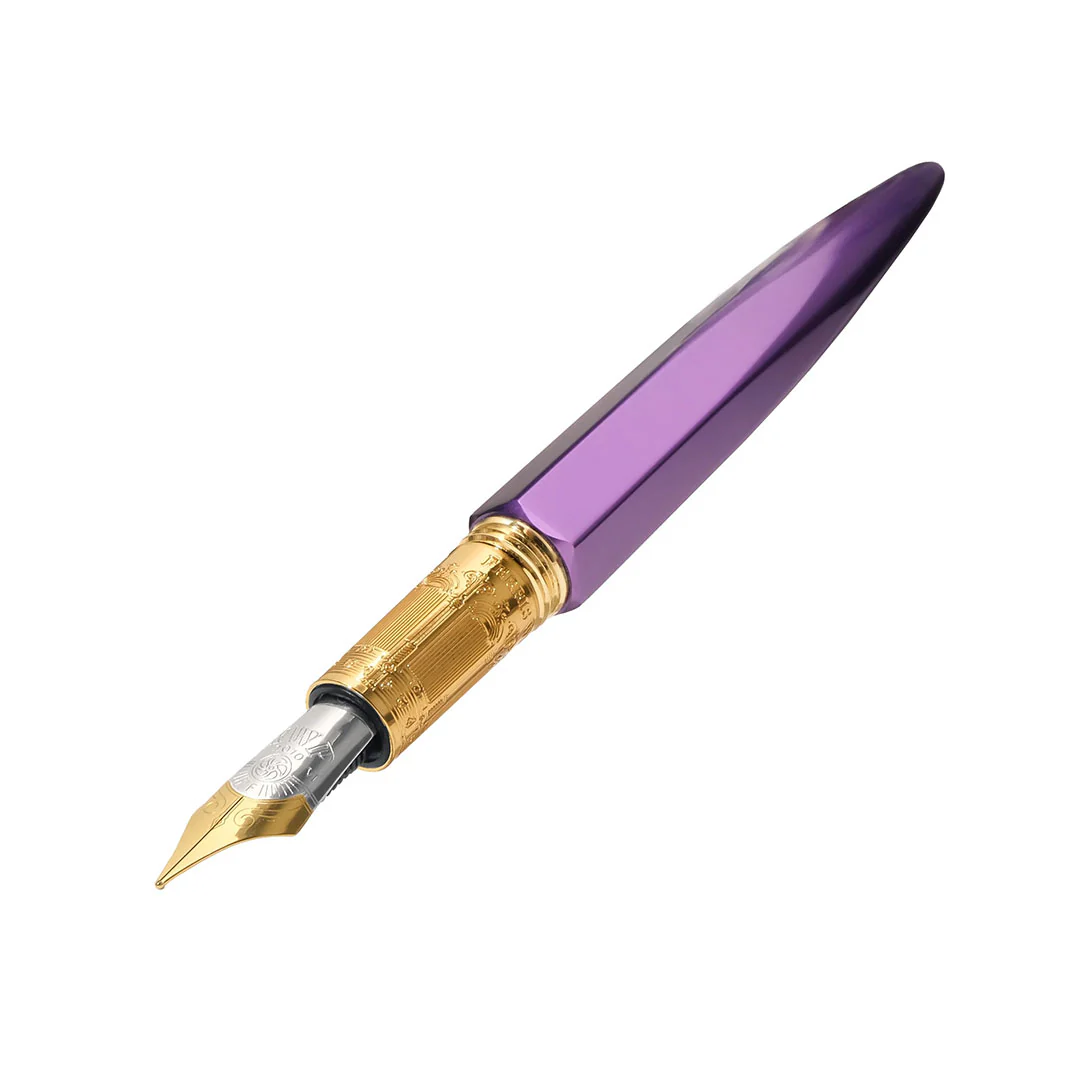 Ferris Wheel Press The Marquise Fountain Pen Aubergine - Image 5