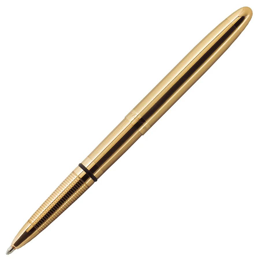 Fisher Space Pen Bullet Pressurised Ballpoint Pen Laquered Brass - Image 2