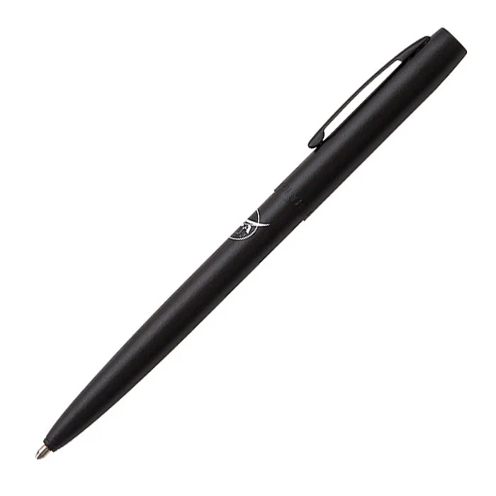 Fisher Space Pen Cap-O-Matic Ballpoint Pen Matte Black with NASA Meatball Logo - Image 2