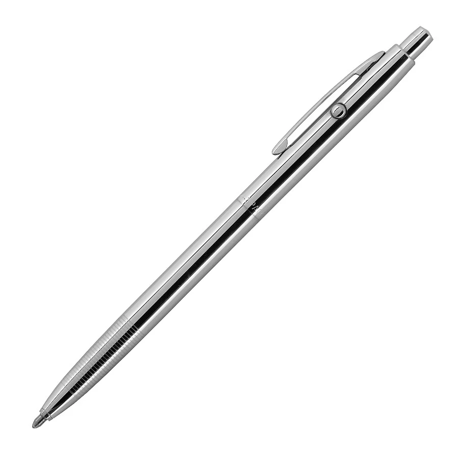 Fisher Space Pen Shuttle Pressurised Retractable Ballpoint Pen Chrome