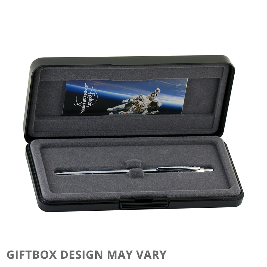 Fisher Space Pen Shuttle Pressurised Retractable Ballpoint Pen Chrome - Image 3