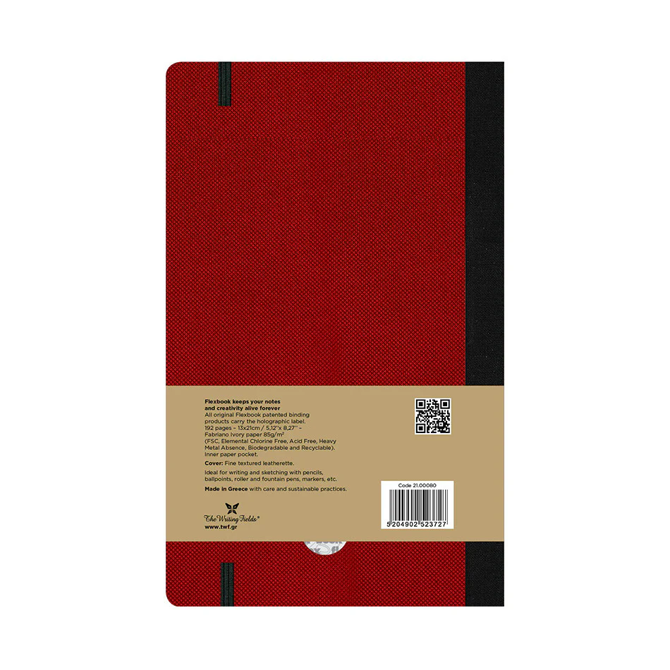 Flexbook Flex Global Adventure Notebook Medium Red - Image 2
