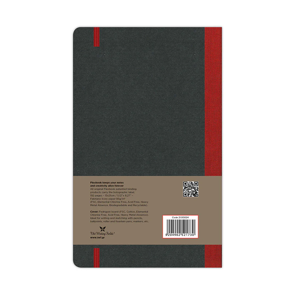 Flexbook Flex Global Notebook and Diary Medium Red - Image 2