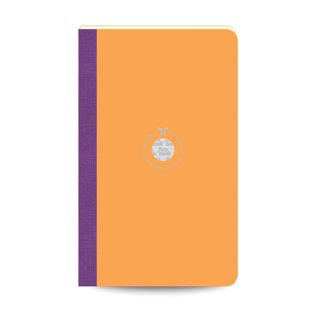 Flexbook Global Smartbook Ruled Notebook Medium Orange