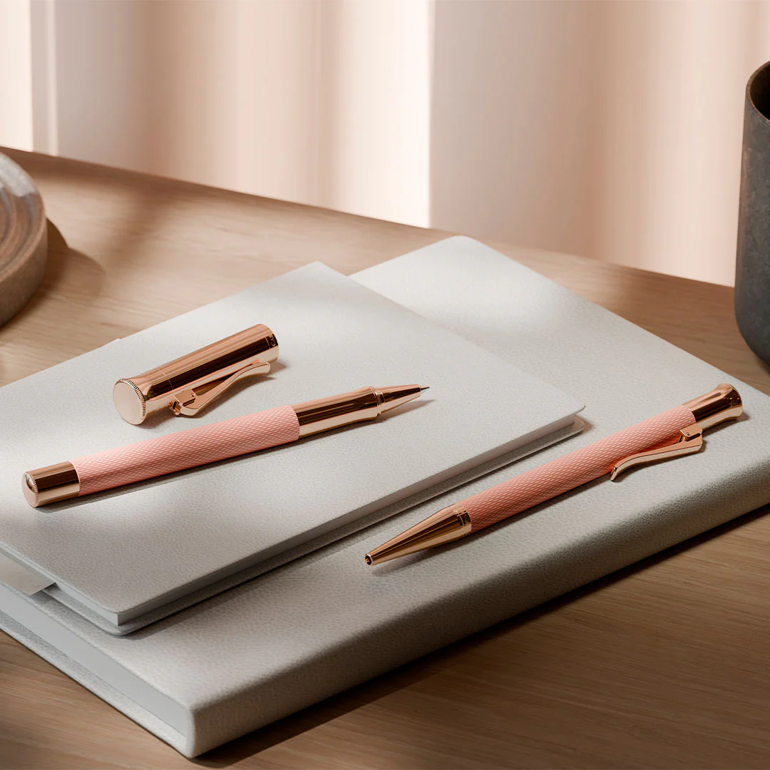 Graf von Faber-Castell Guilloche Ballpoint Pen Rose - Image 2