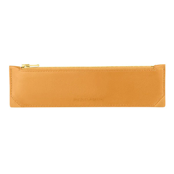 Jacques Herbin Pencil Case Small Amber