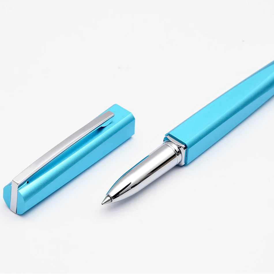 Kaco Square Rollerball Pen Blue - Image 3