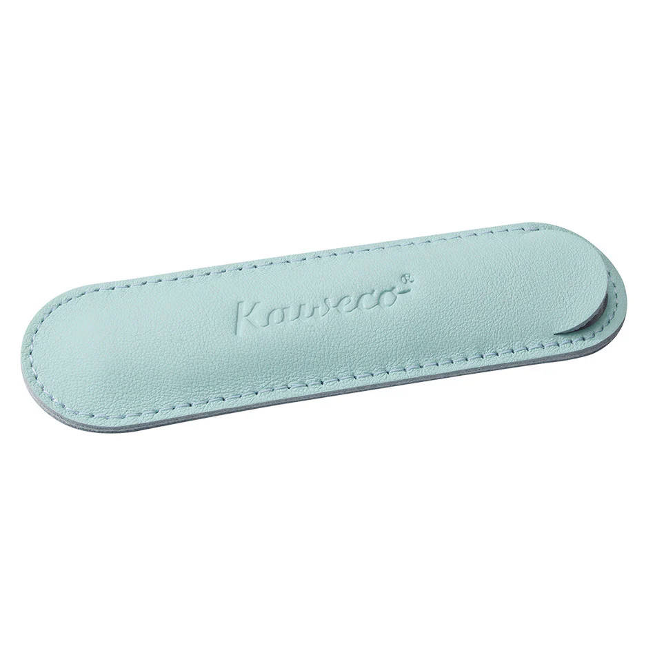 Kaweco Eco Leather Pen Pouch for One Sport Pen Tender Mint