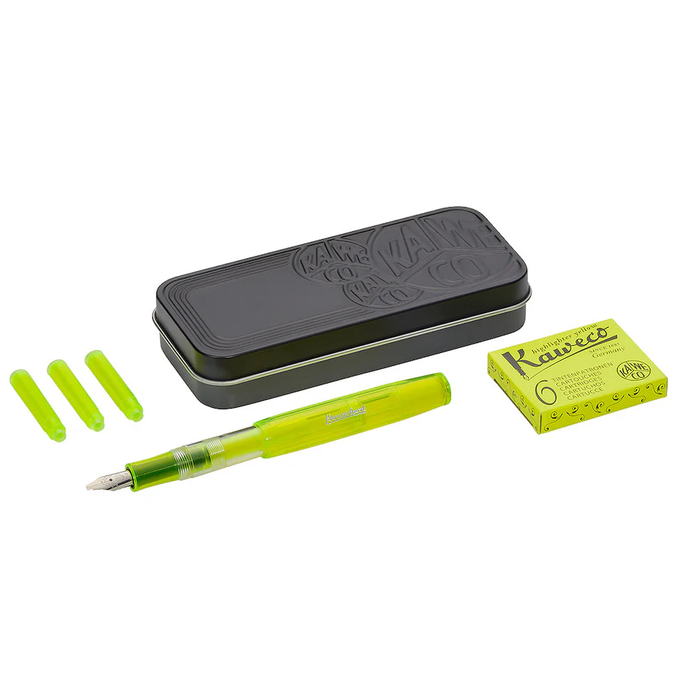 Kaweco Ice Sport Marker Set Glowing Yellow