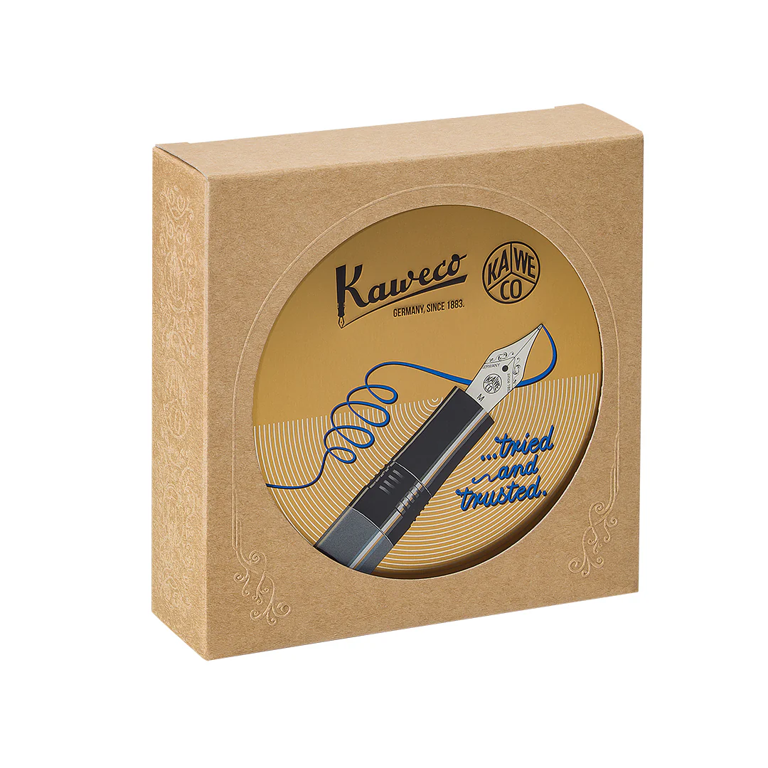 Kaweco Sport Piston Filler Fountain Pen and 32ml Ink Set Black - Image 7
