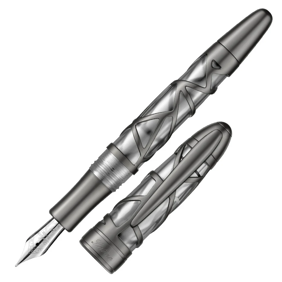 Laban Skeleton Fountain Pen Gunmetal
