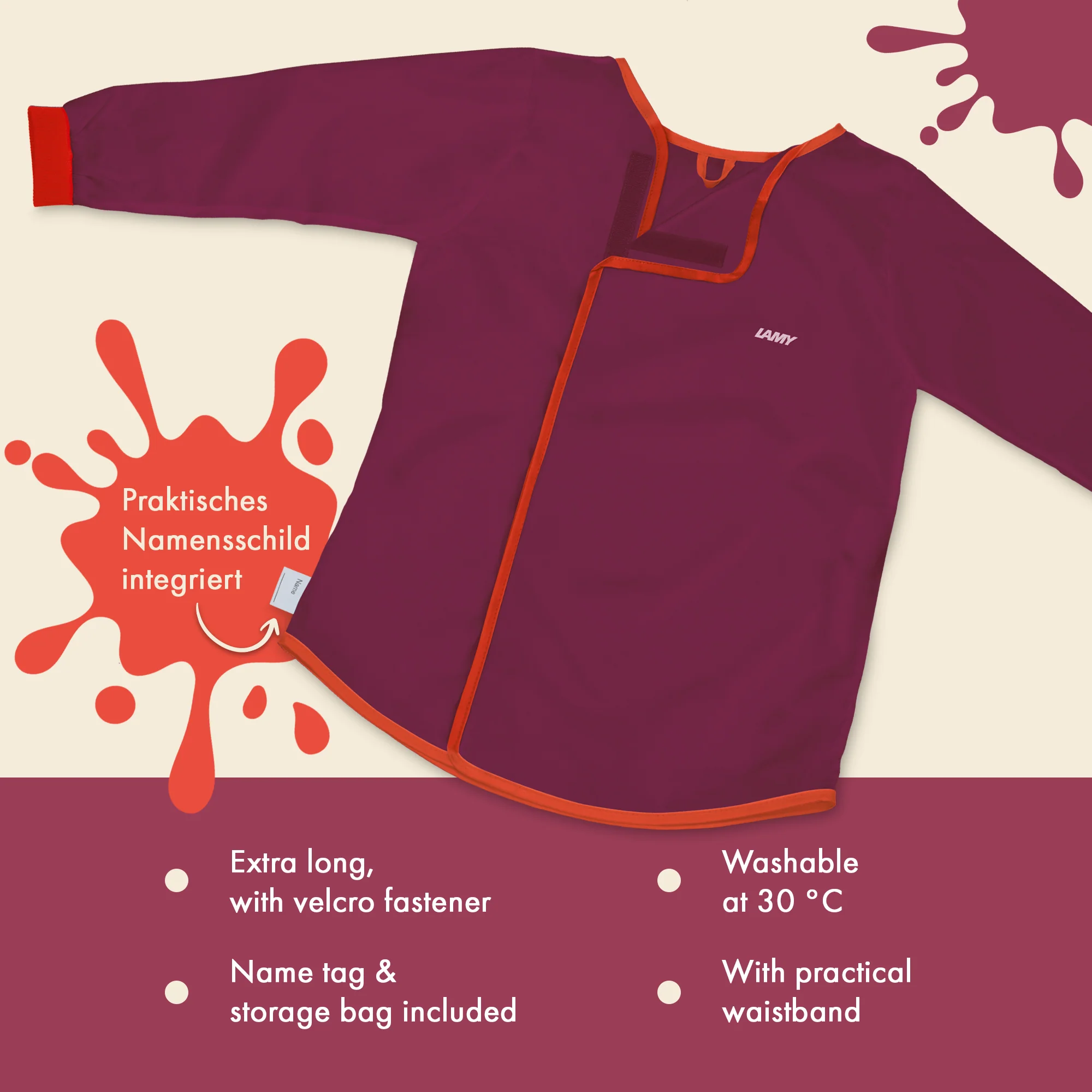 LAMY aquaplus Apron Multired - Image 2