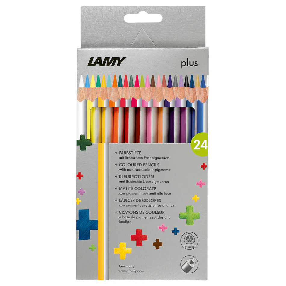 LAMY plus Coloured Pencils Box of 24
