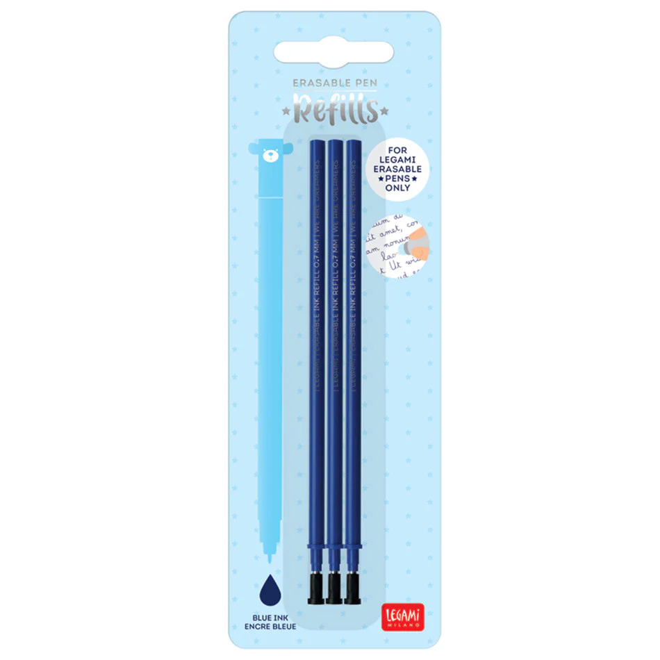 Legami Erasable Pen Set of 3 Refills - Image 2