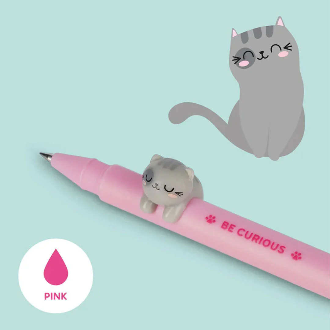 Legami Lovely Friends Gel Pen Kitty - Image 2