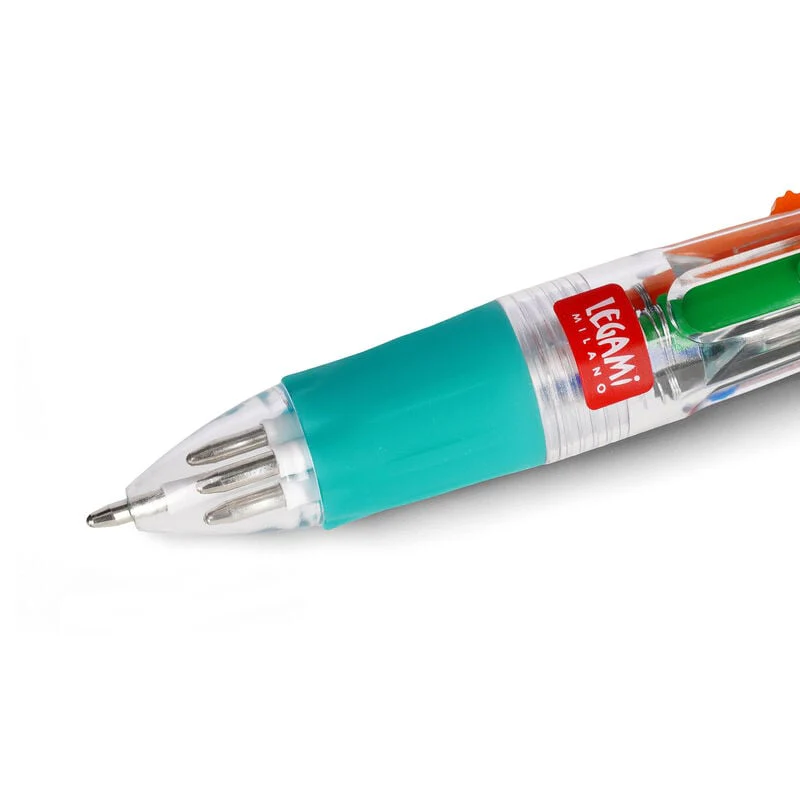Legami Mini Magic Rainbow 4-colour Ballpoint Pen Dino - Image 2