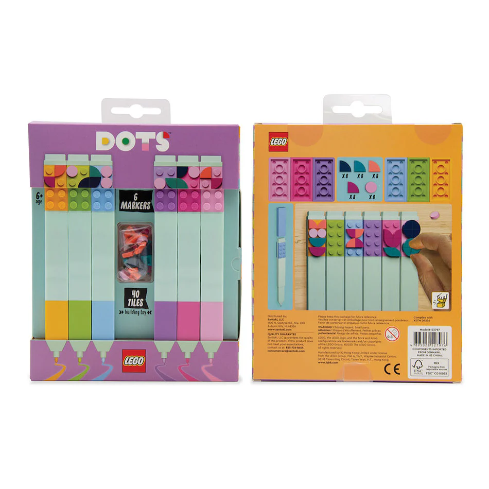 LEGO Dots Marker Set of 6 - Image 5