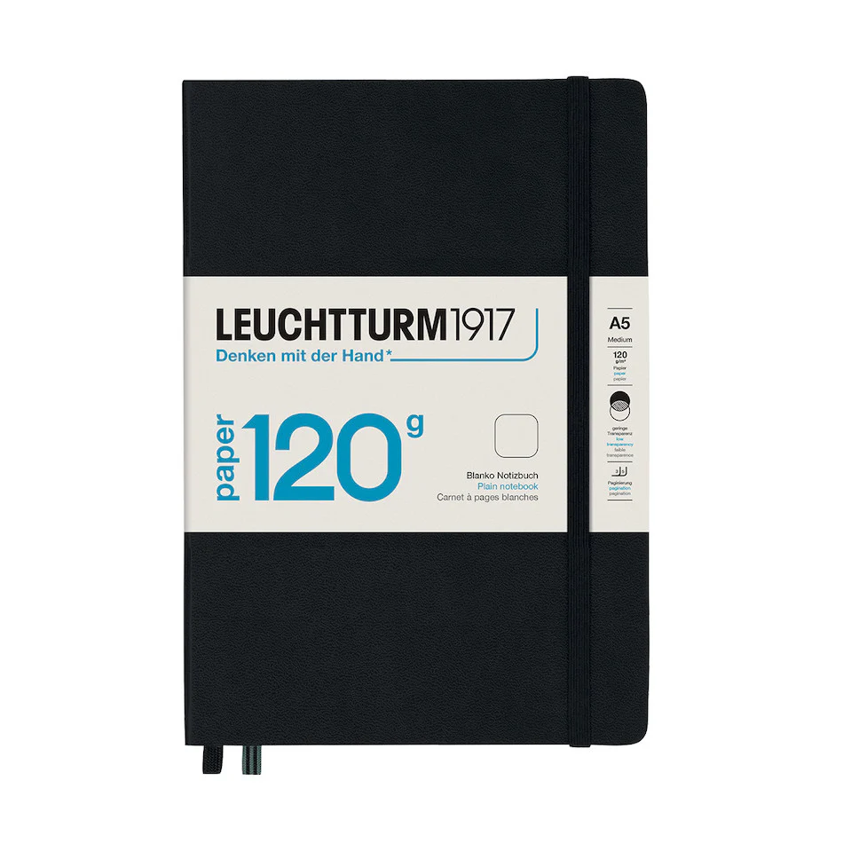 LEUCHTTURM1917 120g Edition Notebook Medium Black - Image 2