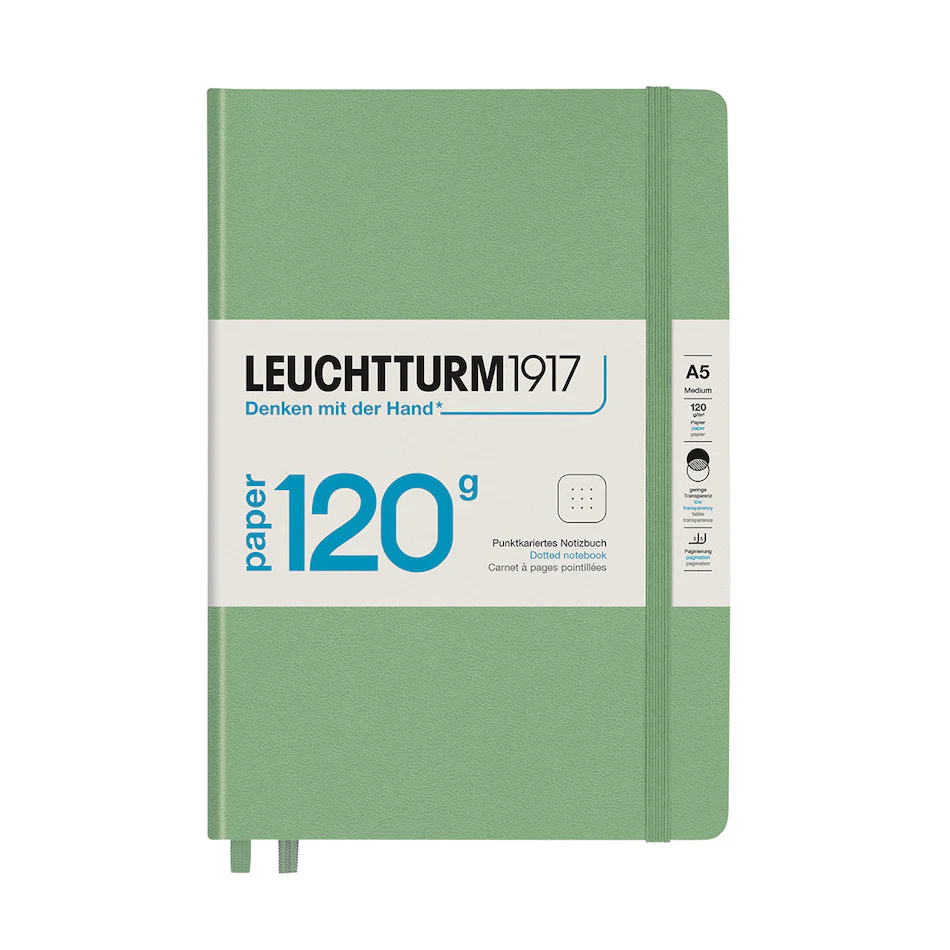 LEUCHTTURM1917 120g Edition Notebook Medium Sage
