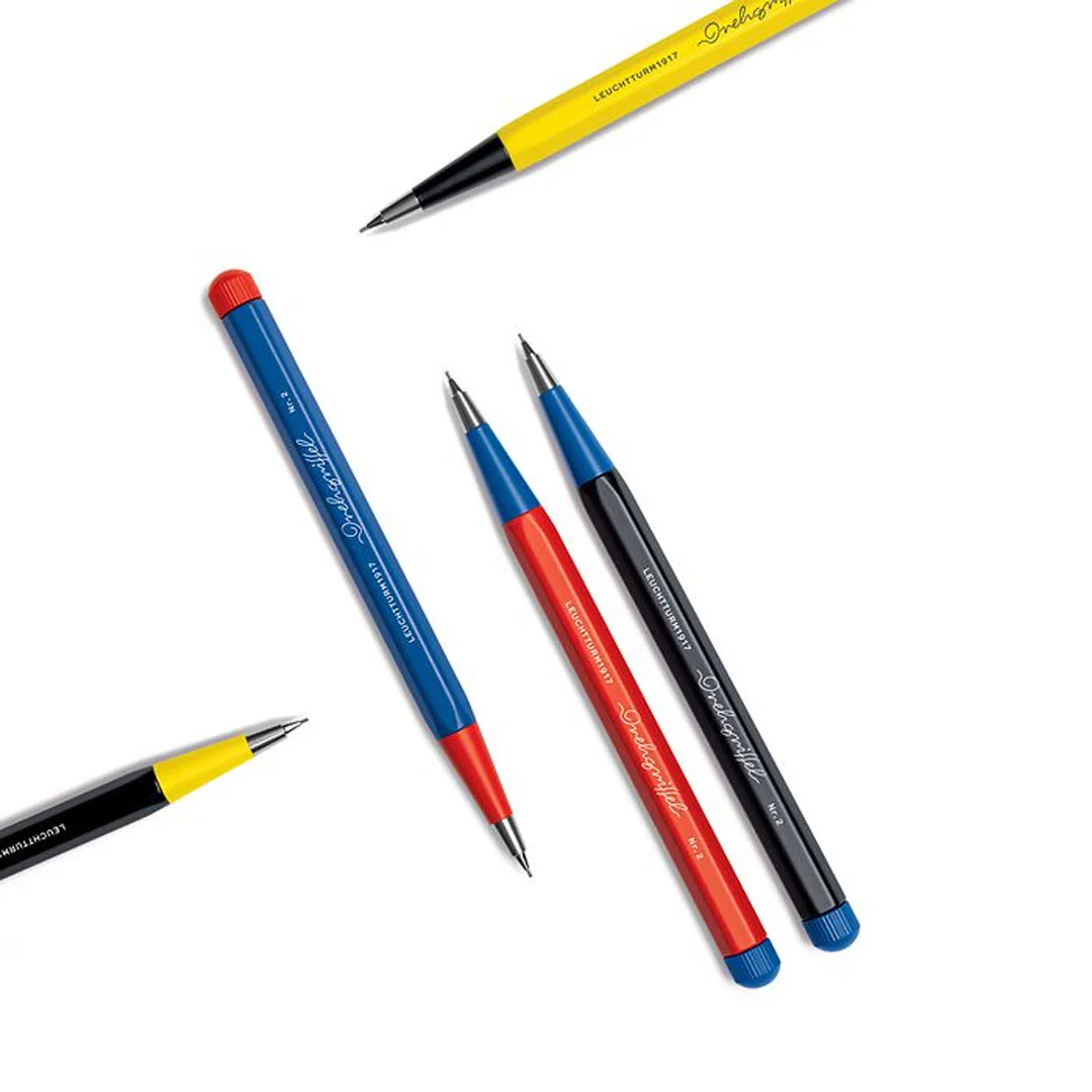 LEUCHTTURM1917 Drehgriffel Bauhaus Edition Mechanical Pencil Royal Blue/Red - Image 2