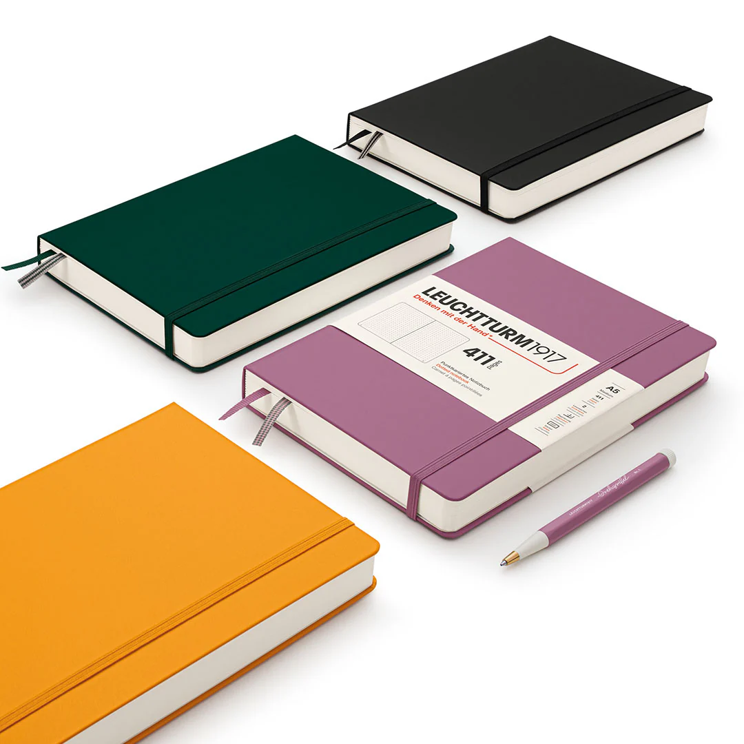 LEUCHTTURM1917 Hardcover Notebook 411 Medium A5 Dusty Rose - Image 2