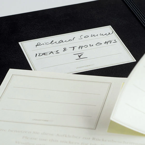 LEUCHTTURM1917 Hardcover Notebook Master Black - Image 3