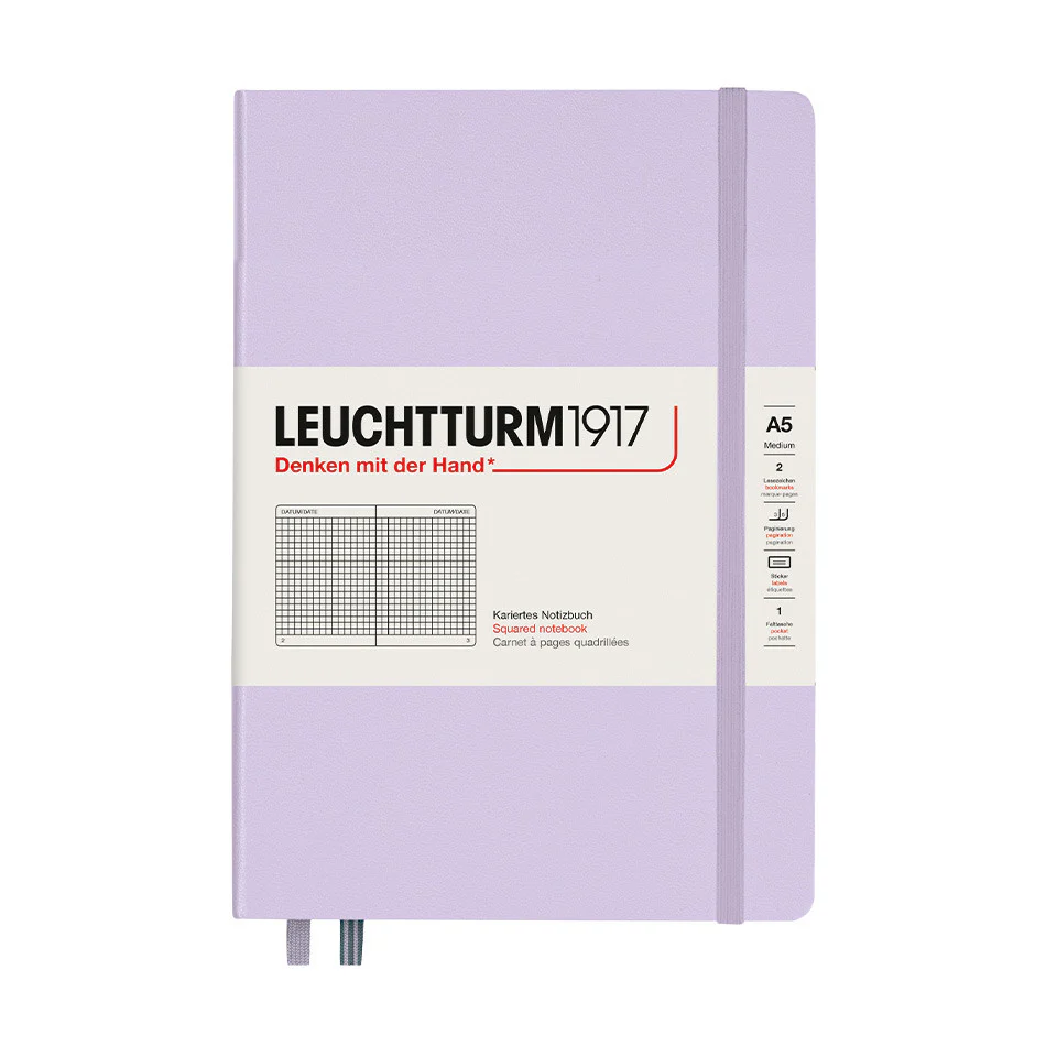 LEUCHTTURM1917 Hardcover Notebook Medium Lilac - Image 4