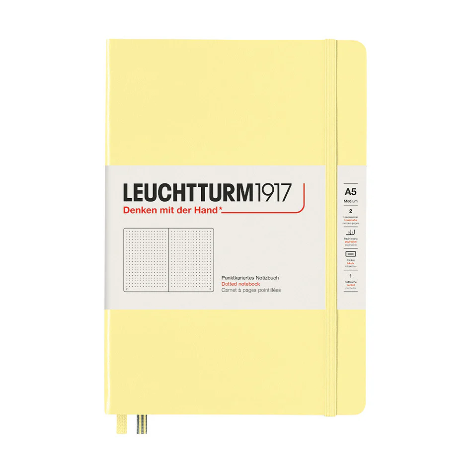 LEUCHTTURM1917 Hardcover Notebook Medium Vanilla