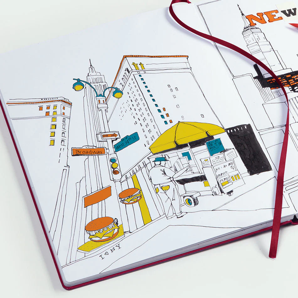 LEUCHTTURM1917 Sketchbook Medium Lemon - Image 2