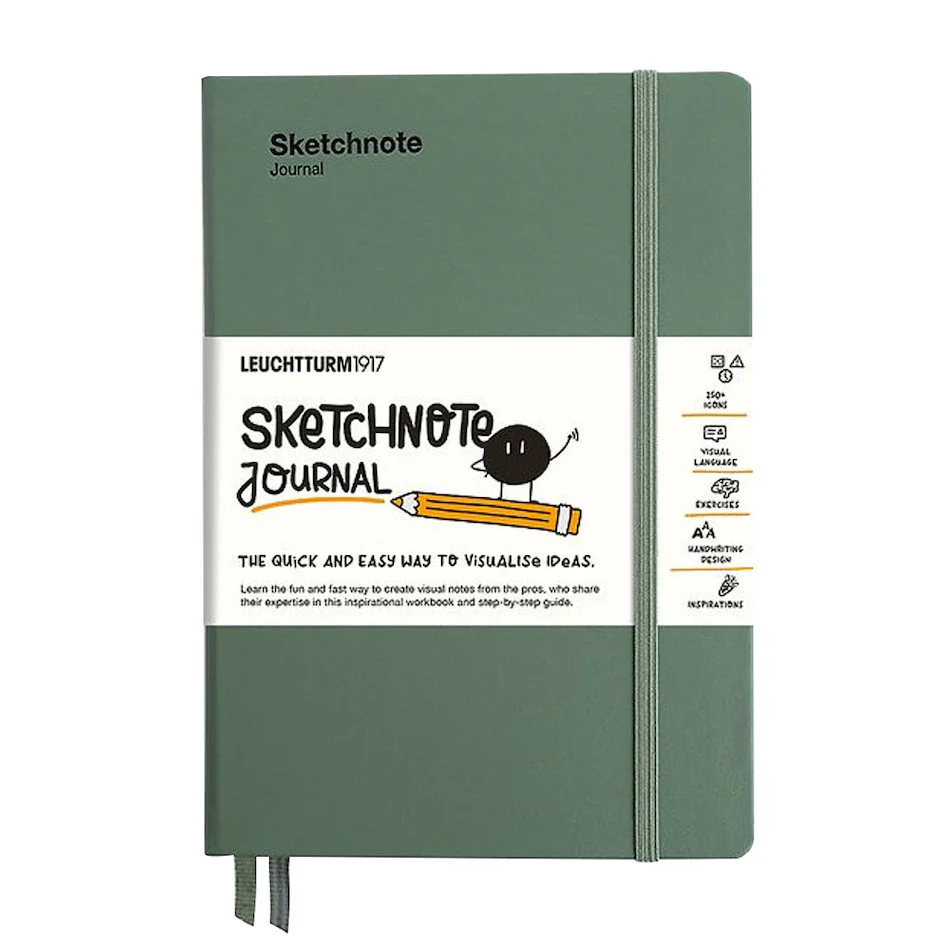 LEUCHTTURM1917 Sketchnote Journal Medium Olive