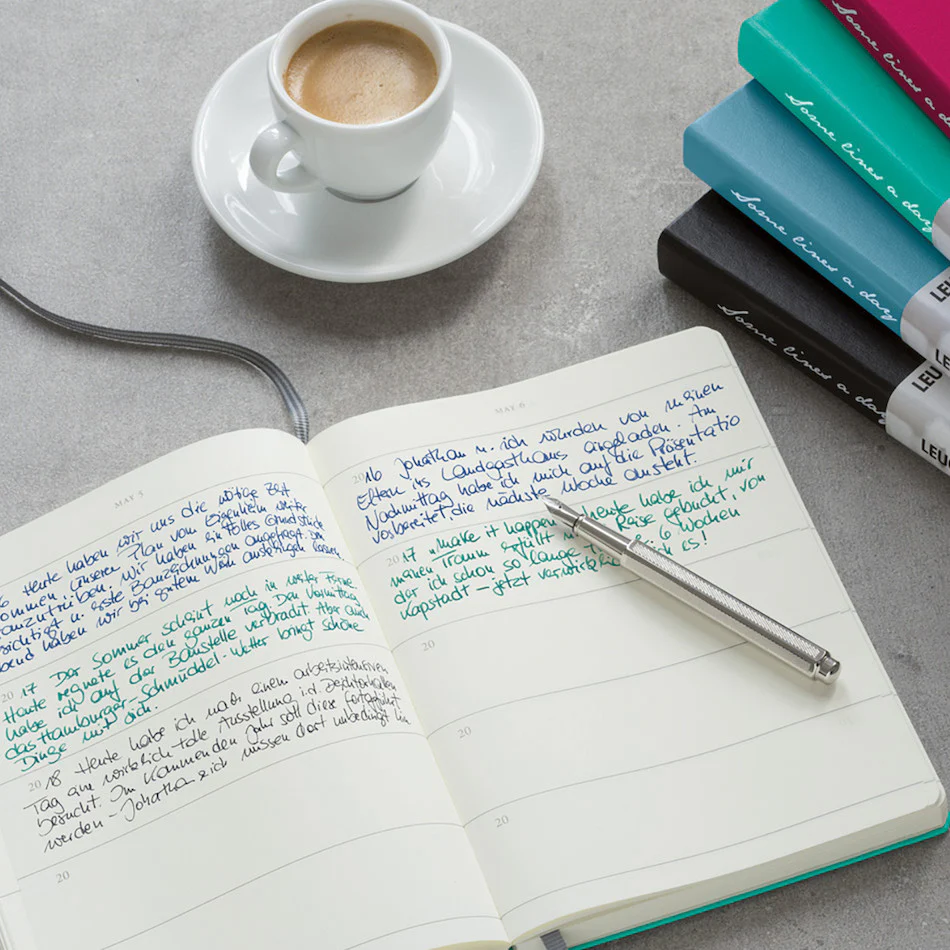 LEUCHTTURM1917 Some Lines a Day Five Year Memory Book Sage - Image 3