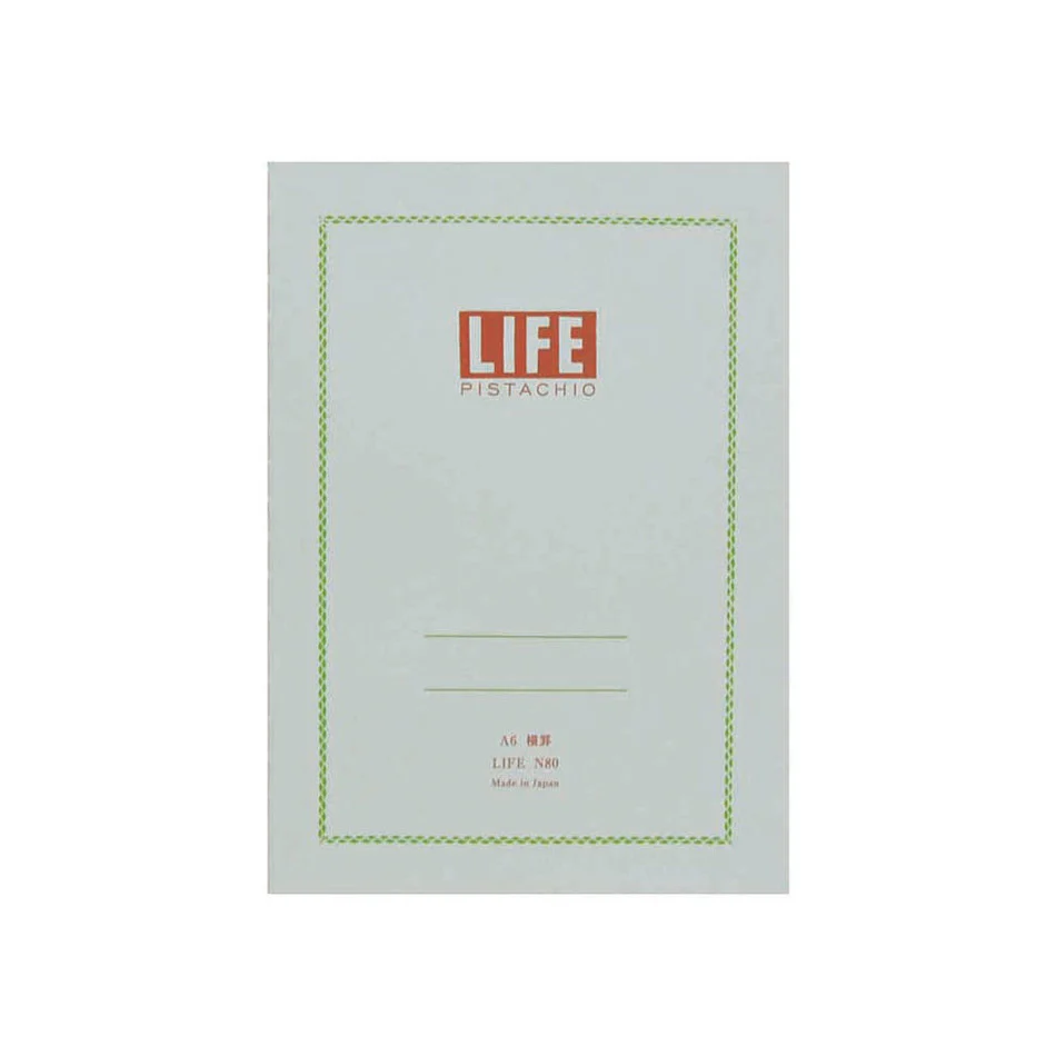 Life Pistachio Notebook A6