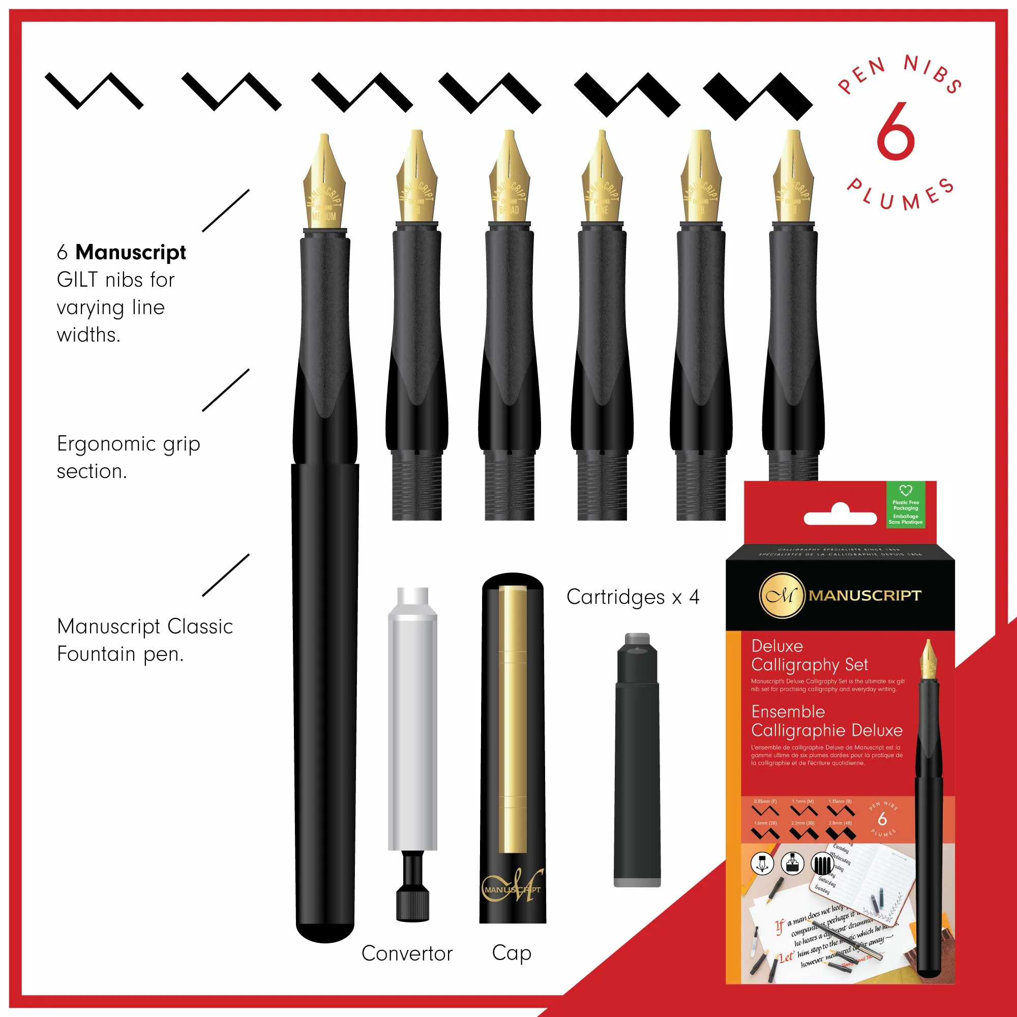Manuscript Deluxe Calligraphy Set - Image 3
