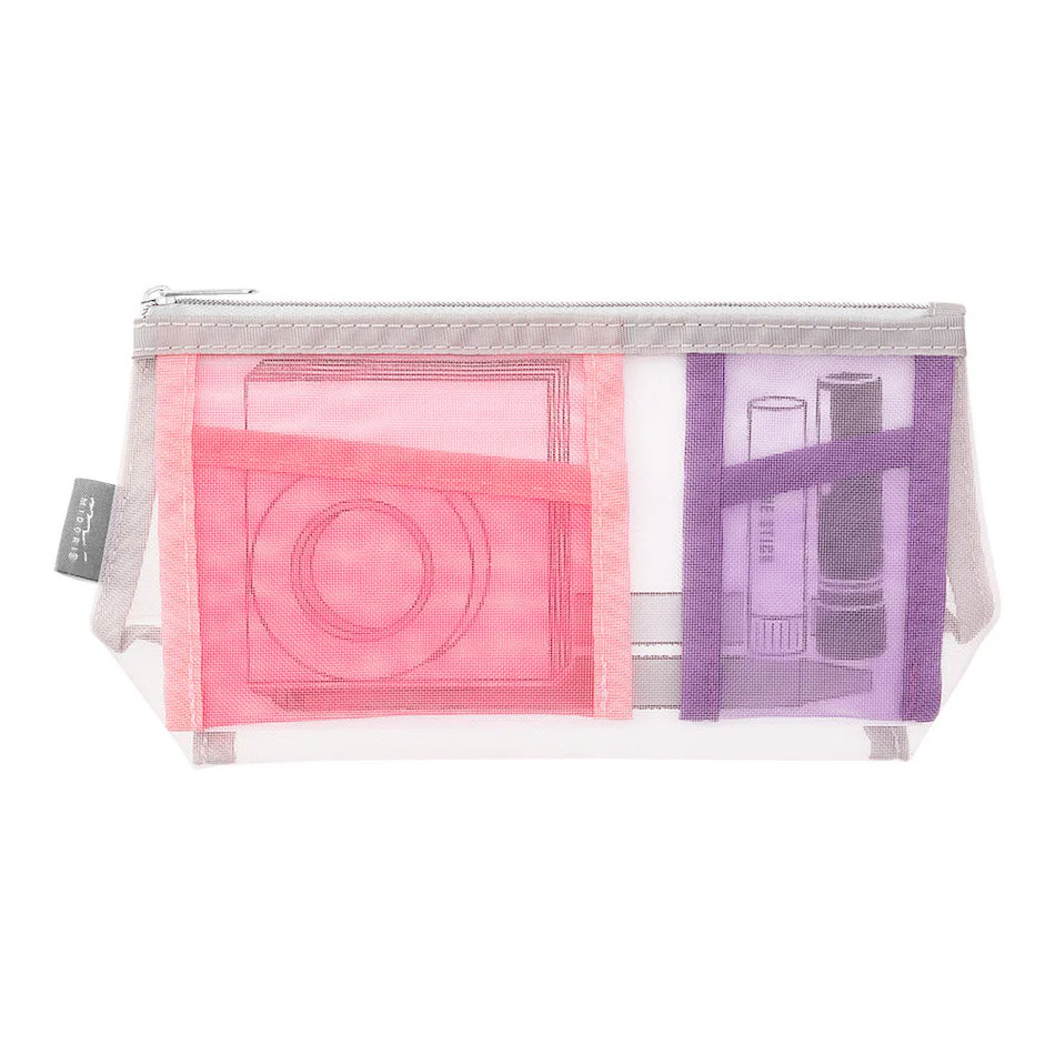 Midori Pen & Tool Pouch Mesh with Gusset - Image 2