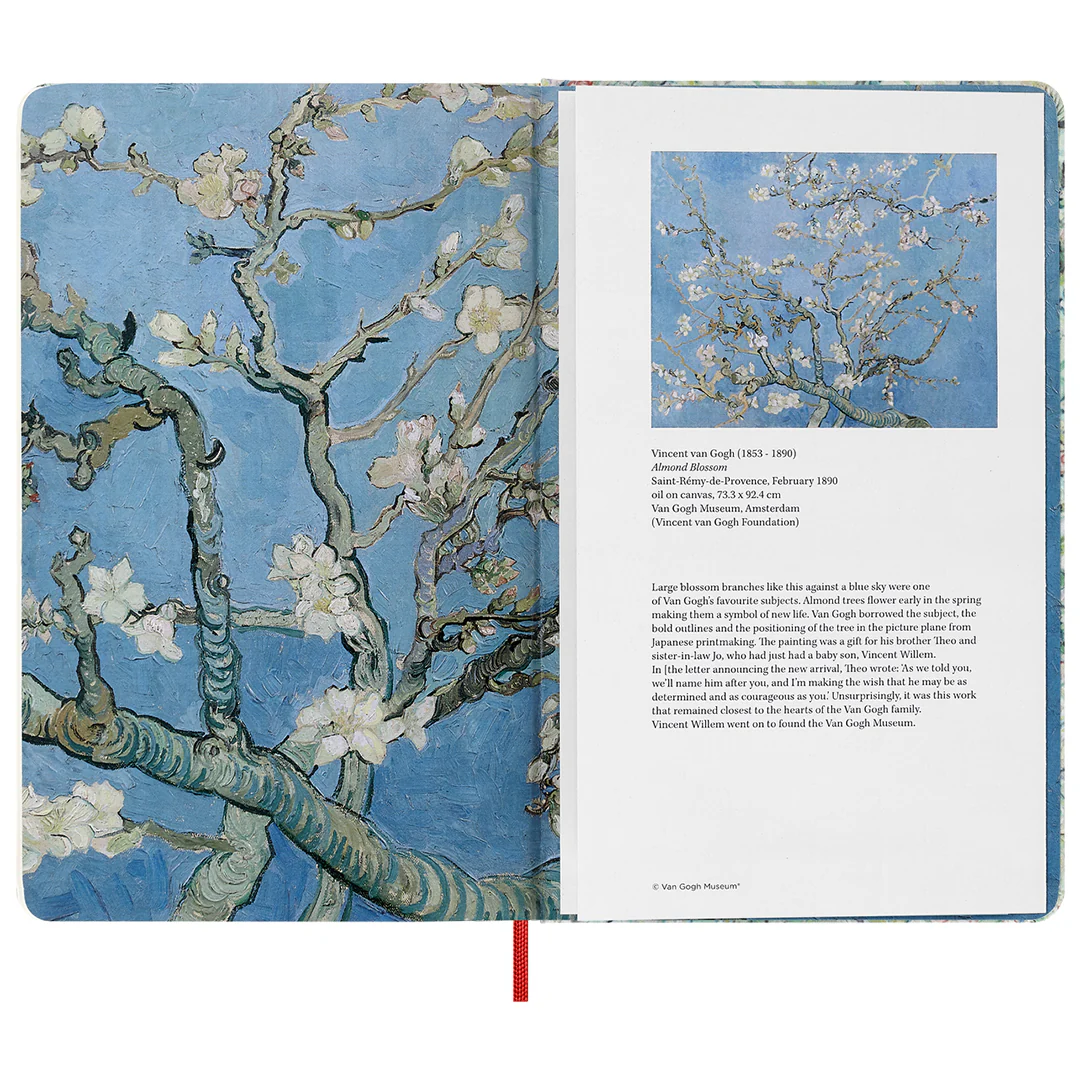 Moleskine Art Plus Sketchbook 130 x 210mm Van Gogh Museum 'Almond Blossom' - Image 5