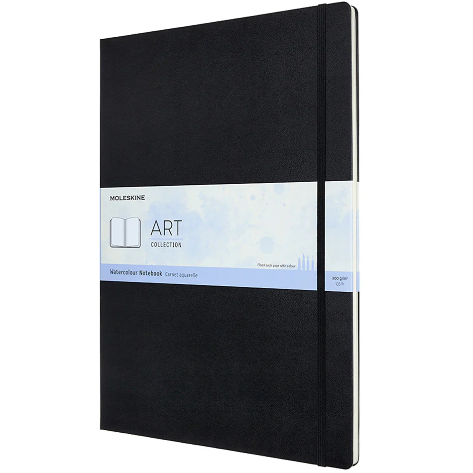 Moleskine Art Plus Watercolour Notebook A3 Black